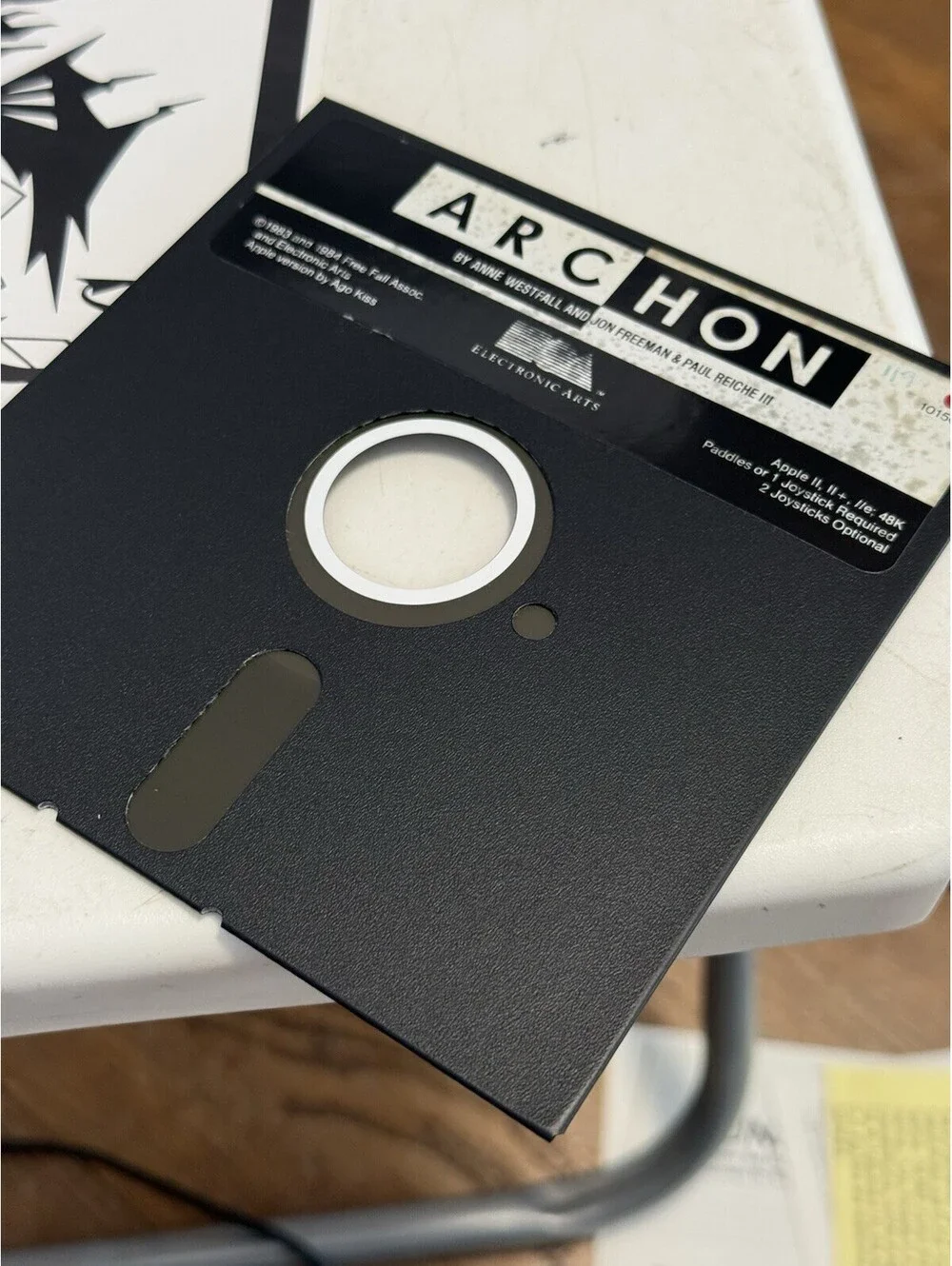 Archon by Electronic Arts for Apple II,IIe,IIc,IIgs, Looks Good W/ Manual